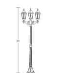Уличный наземный светильник Oasis Light Astoria 2 91408LB Bl