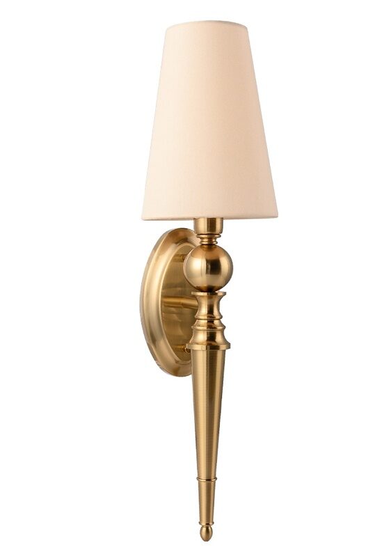 Настенное бра Crystal Lux PER AP1 BRASS/BEIGE