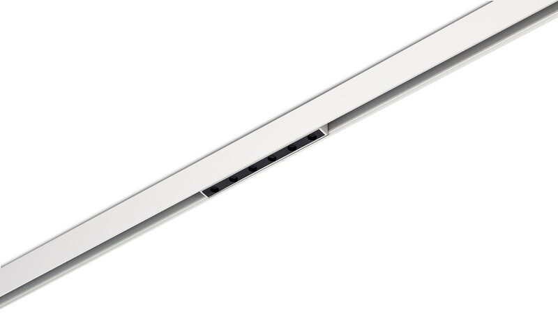 Led светильник Slim Line, Eye, DC 48В 6Вт, L147xW11xH33 мм, 350Лм, 36°, 3000К, недиммируемый, IP20, Ra>90, белый Donolux DL20602WW6W