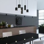 Подвесной светодиодный светильник Onde 15W 4000K чёрный 50249 LED Elektrostandard a064202