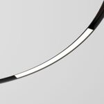 Slim Magnetic Трековый светильник для радиусного шинопровода 16W 4200K Planar чёрный ? 1200мм 85182/01 Elektrostandard a066510