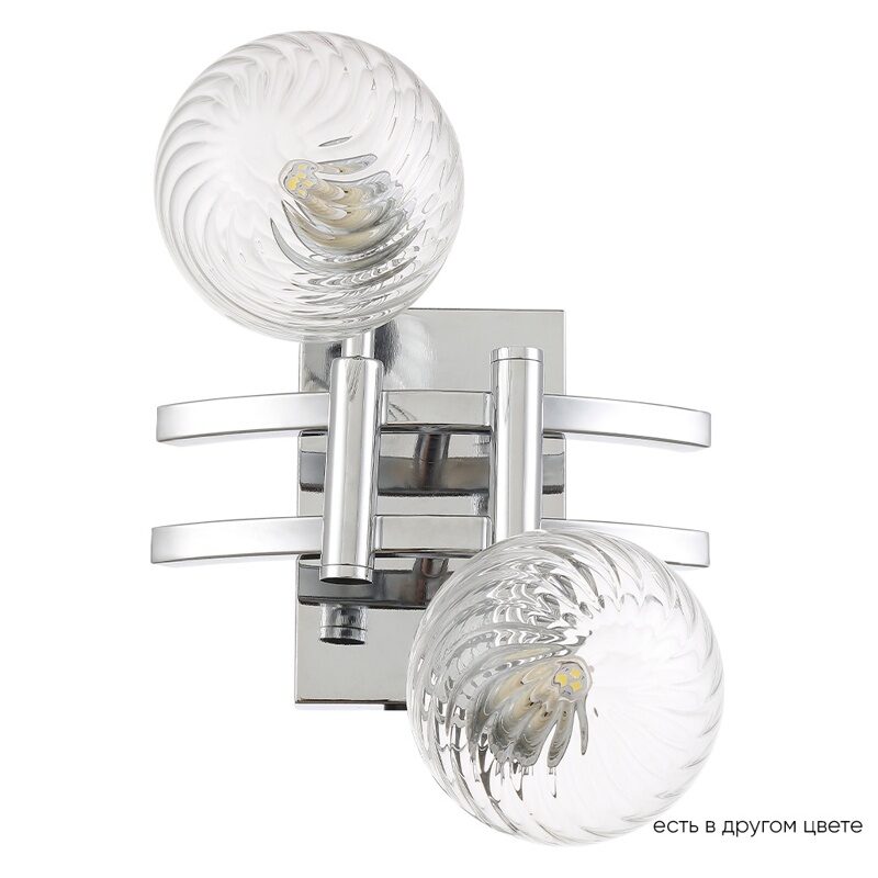 Настенное бра Crystal Lux LUXURY AP2 CHROME