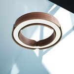 Подвесной кольцевой светильник RANGE 1 D55 Light wood ImperiumLoft 195537-26