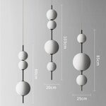 Подвесной светильник White beads Pendant D50 ImperiumLoft 275303-22