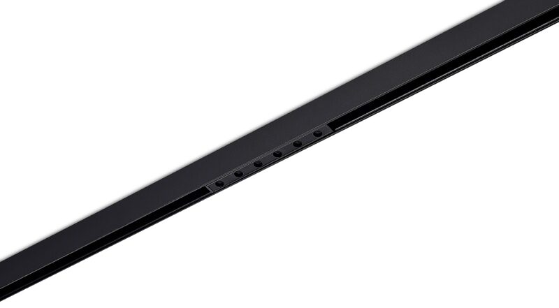 Led светильник Slim Line, Eye, DC 48В 6Вт, L147xW11xH33 мм, 350Лм, 36°, 3000К, недиммируемый 0-10В, IP20, Ra>90, черный Donolux DL20602WW6B