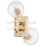 Настенное бра Crystal Lux  LUXURY AP2 GOLD