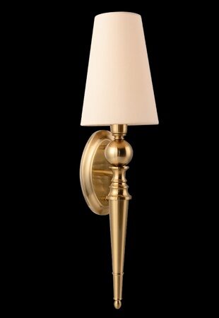 Настенное бра Crystal Lux PER AP1 BRASS/BEIGE