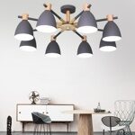 Потолочная люстра FOLKE 6 Gray ImperiumLoft 178023-26