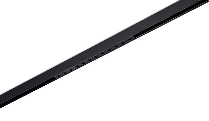 Led светильник Slim Line, Eye, DC 48В 12Вт, L290xW11xH33 мм, 900Лм, 36°, 4000К, недиммируемый, IP20, Ra>90, черный Donolux DL20602NW12B