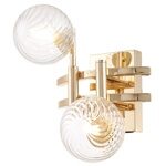 Настенное бра Crystal Lux  LUXURY AP2 GOLD