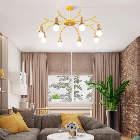 Потолочная люстра LES COLOR D95 Pink ImperiumLoft 220513-23
