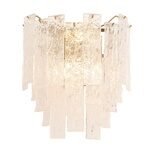 Настенное бра Crystal Lux  RICARDO AP3 BRASS