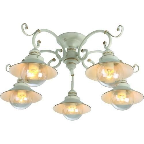 Потолочная люстра Arte Lamp Grazioso A4577PL-5WG