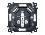 Механизм электрической розетки 2USB A+A 18W быстрая зарядка с заземлением на винтовых зажимах 16A 250V QUANT VM155 Ambrella Volt