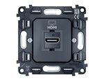 Механизм розетки HDMI 2.0 40V/500mA 2.0GHz 5-18Gbit/s QUANT VM222 Ambrella Volt