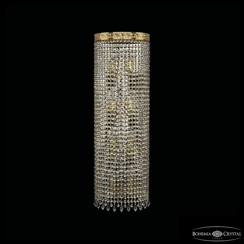 Бра хрустальные 83401B/25IV-75 G Drops Bohemia Ivele Crystal