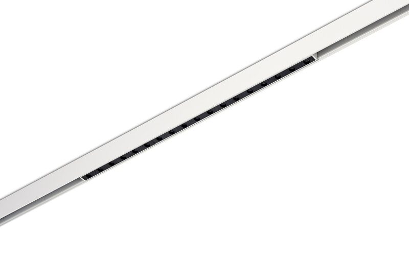 Led светильник Slim Line, Eye, DC 48В 12Вт, L432xW11xH33 мм, 1200Лм, 36°, 3000К, недиммируемый, IP20, Ra>90, белый Donolux DL20602WW18W