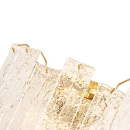 Настенное бра Crystal Lux  RICARDO AP3 BRASS