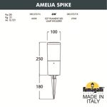 Ландшафтный светильник Fumagalli AMELIA SPIKE DR2.572.000.AYF1R