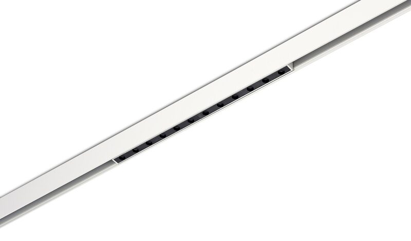 Led светильник Slim Line, Eye, DC 48В 12Вт, L290xW11xH33 мм, 800Лм, 36°, 3000К, недиммируемый, IP20, Ra>90, белый Donolux DL20602WW12W